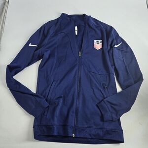 Nike Blue USA Track Jacket S